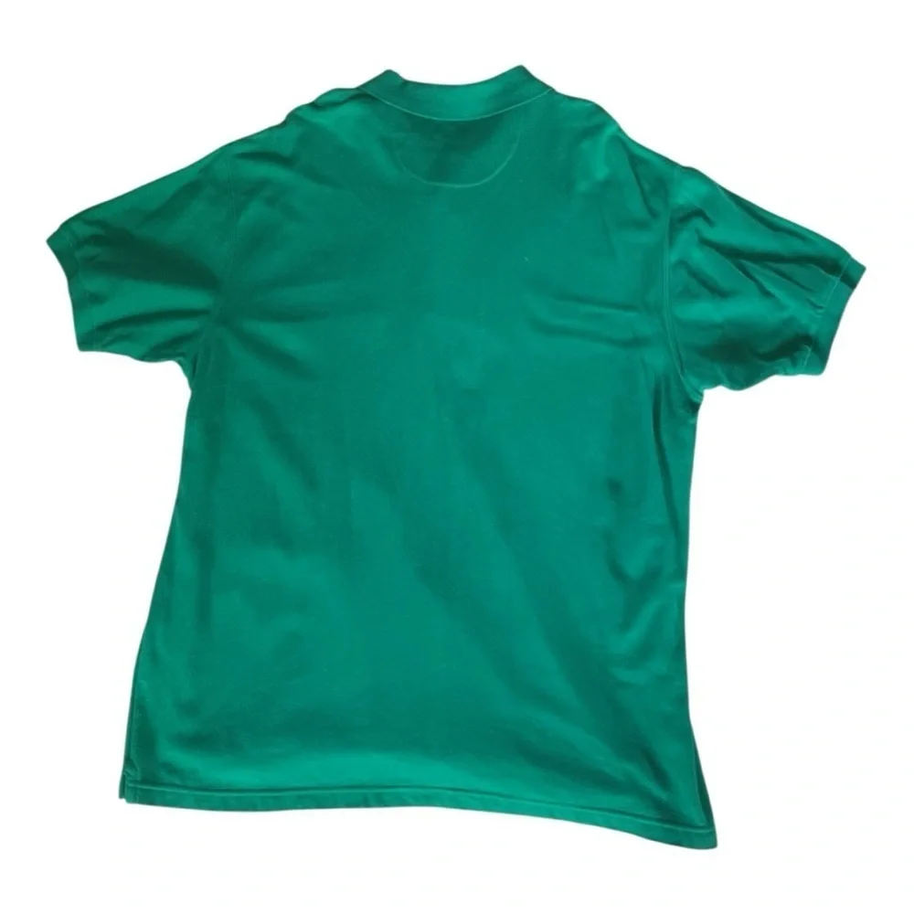 Chaps Ralph Lauren Polo Shirt Green XXL Striped Preppy